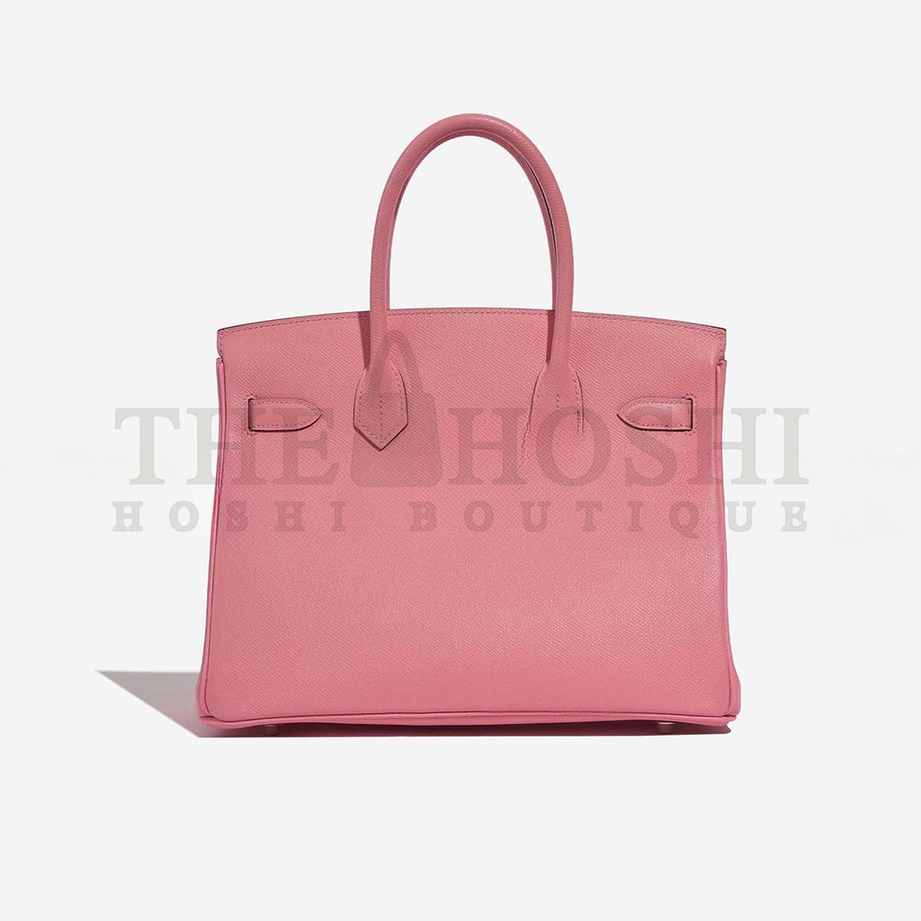 H**me5 BIRKIN 30 ESPOM LIPSTICK POWDER SILVER BUCKLE BAG H028369CC36 (30*23*15cm) Master Quality